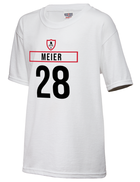 Home Jersey Timo Meier Youth T-Shirt | Swagsta