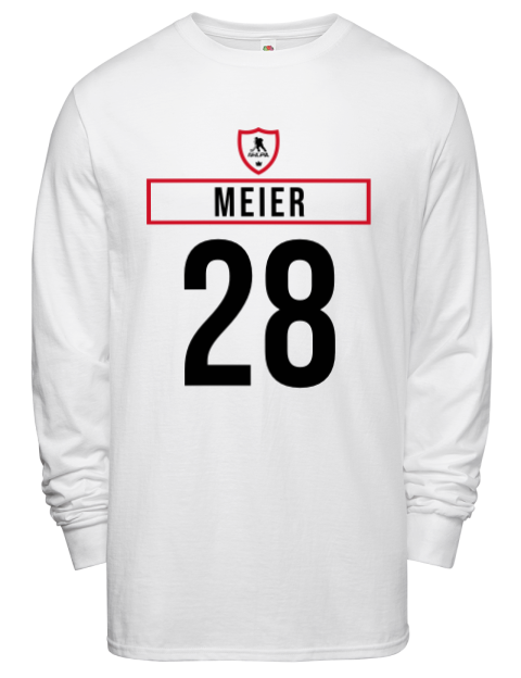Home Jersey Timo Meier Men's Long-Sleeve T-Shirt | Swagsta
