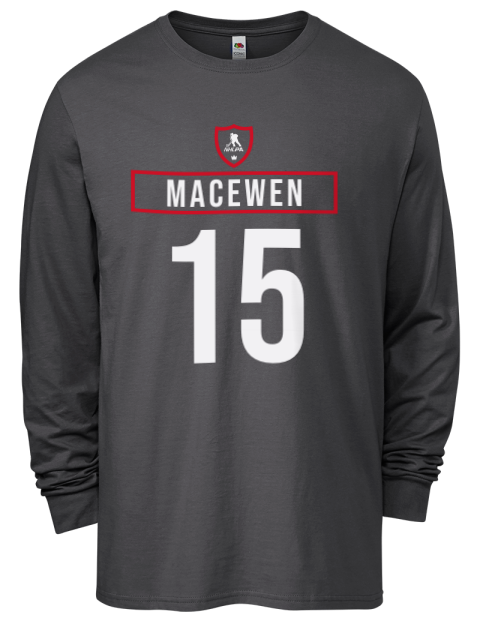 Away Jersey Zack MacEwen Men's Long-Sleeve T-Shirt | Swagsta