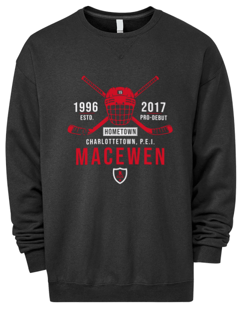 Heritage Zack MacEwen Premium Unisex Crewneck Sweatshirt | Swagsta