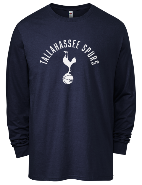 Arched Tallahassee Spurs Men's Long-Sleeve T-Shirt | Swagsta