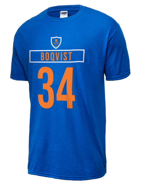 Away Jersey Adam Boqvist Dri-Power Unisex T-Shirt | Swagsta