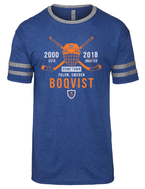 Heritage Adam Boqvist Men's Tri-Blend T-Shirt | Swagsta