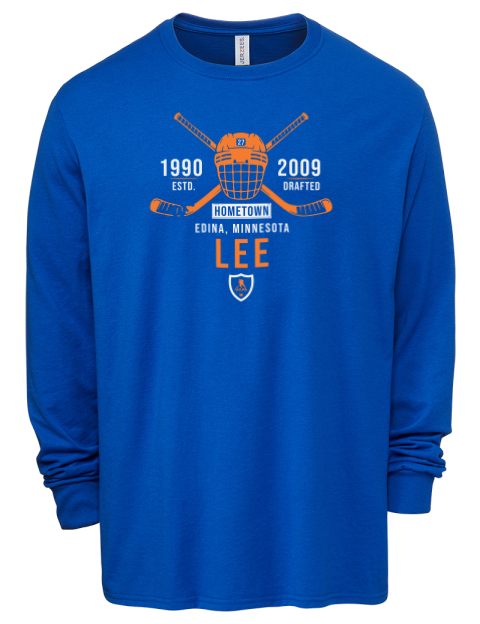 Heritage Anders Lee Men's Premium Blend Long Sleeve-T-Shirt | Swagsta
