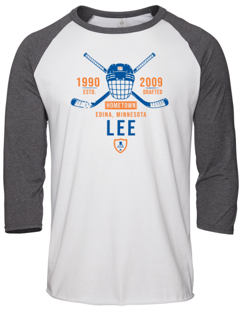 Classic Heritage Anders Lee Unisex Premium Three-Quarter Raglan T-Shirt | Swagsta