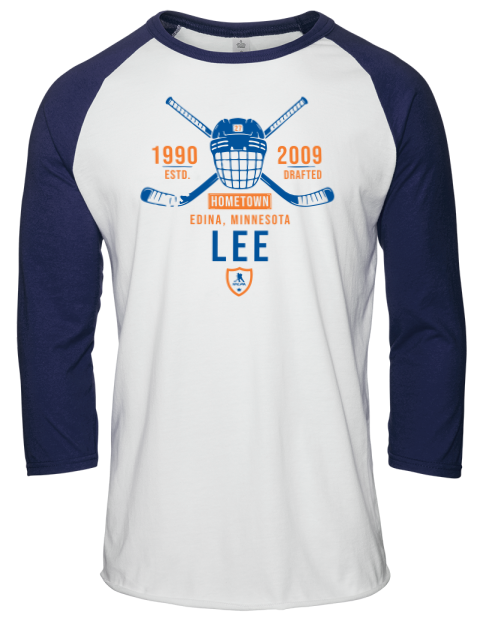 Classic Heritage Anders Lee Unisex Premium Three-Quarter Raglan T-Shirt | Swagsta