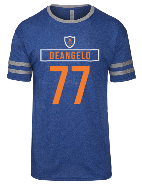Away Jersey Anthony Deangelo Men's Tri-Blend T-Shirt | Swagsta