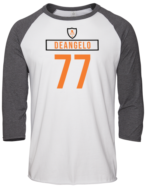 Home Jersey Anthony Deangelo Unisex Premium Three-Quarter Raglan T-Shirt | Swagsta