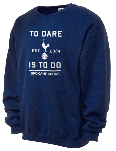 To Dare Is To Do Spokane Spurs Unisex Crewneck Sweatshirt | Swagsta