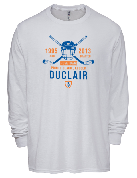 Classic Heritage Anthony Duclair Men's Premium Blend Long Sleeve-T-Shirt | Swagsta