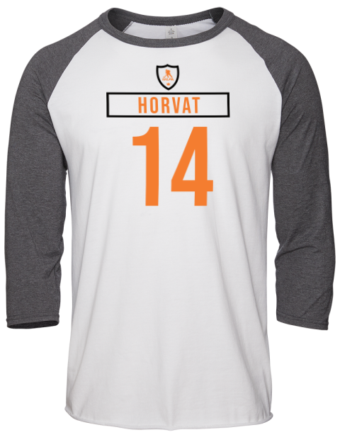 Home Jersey Bo Horvat Unisex Premium Three-Quarter Raglan T-Shirt | Swagsta