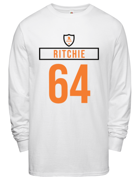 Home Jersey Calum Ritchie Men's Long-Sleeve T-Shirt | Swagsta