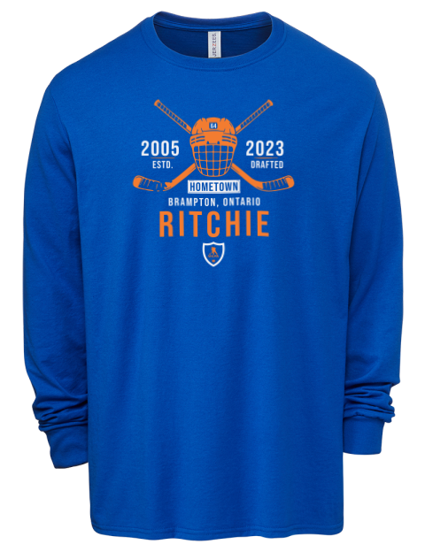 Heritage Calum Ritchie Men's Premium Blend Long Sleeve-T-Shirt | Swagsta