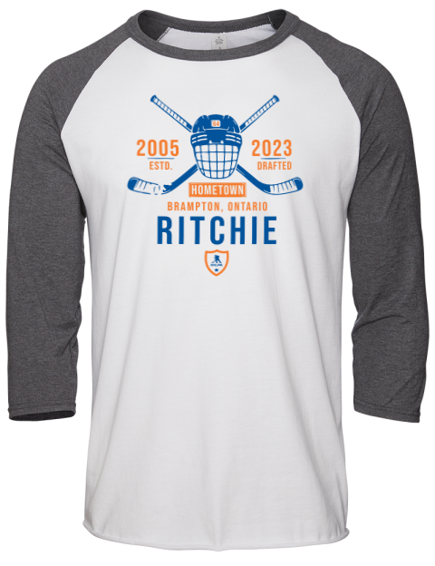 Classic Heritage Calum Ritchie Unisex Premium Three-Quarter Raglan T-Shirt | Swagsta