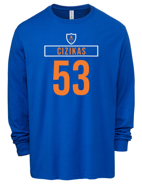Away Jersey Casey Cizikas Men's Premium Blend Long Sleeve-T-Shirt | Swagsta