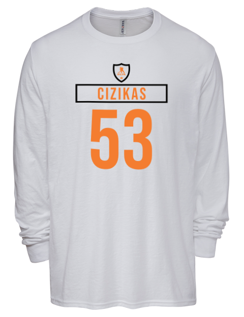 Home Jersey Casey Cizikas Men's Premium Blend Long Sleeve-T-Shirt | Swagsta