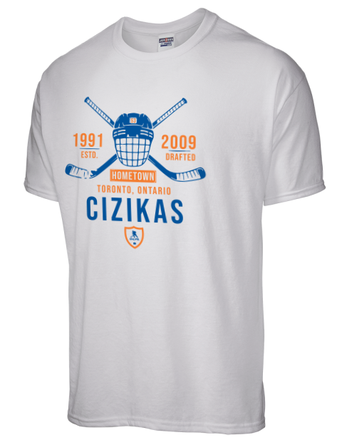 Classic Heritage Casey Cizikas Dri-Power Unisex T-Shirt | Swagsta