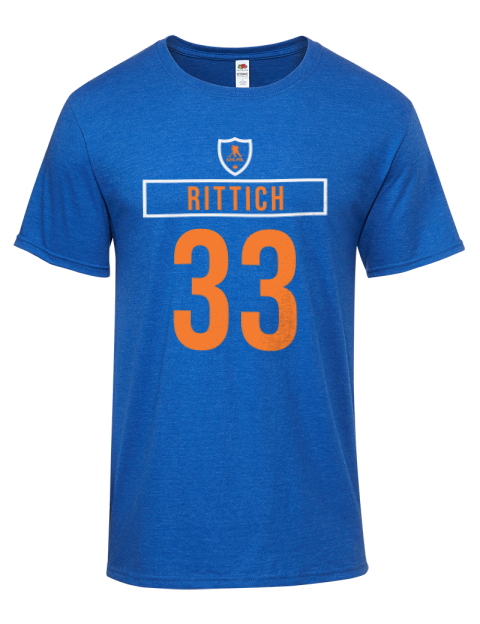 Away Jersey David Rittich Iconic Men's T-Shirt | Swagsta