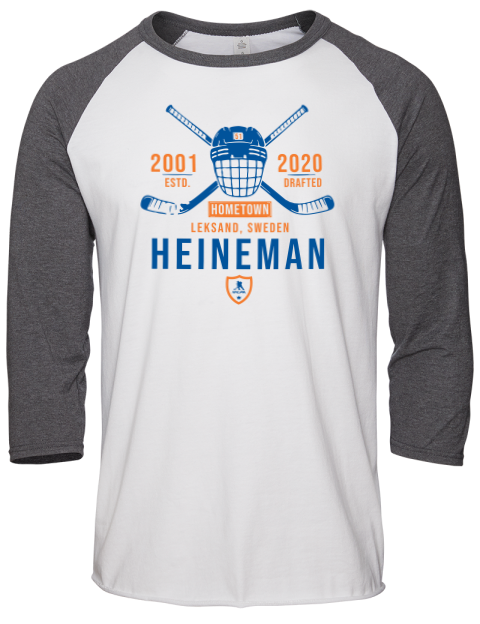 Classic Heritage Emil Heineman Unisex Premium Three-Quarter Raglan T-Shirt | Swagsta
