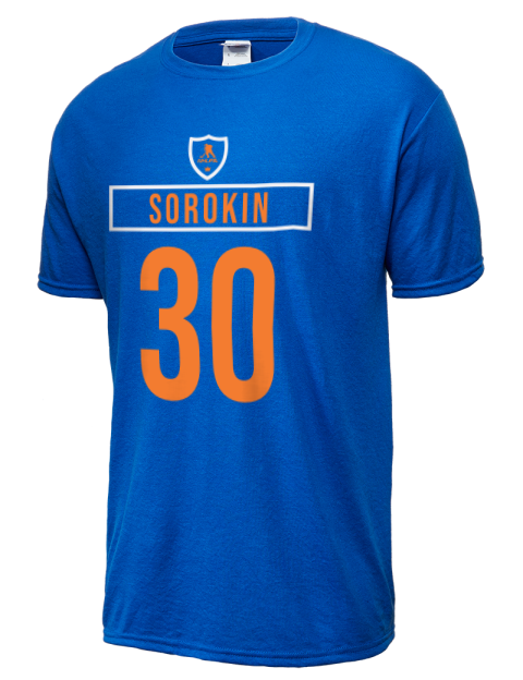 Away Jersey Ilya Sorokin Dri-Power Unisex T-Shirt | Swagsta