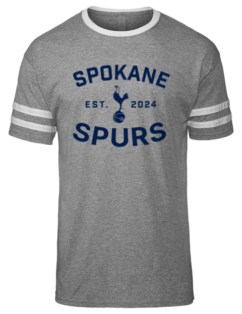 Fan Wear Spokane Spurs Men's Tri-Blend T-Shirt | Swagsta