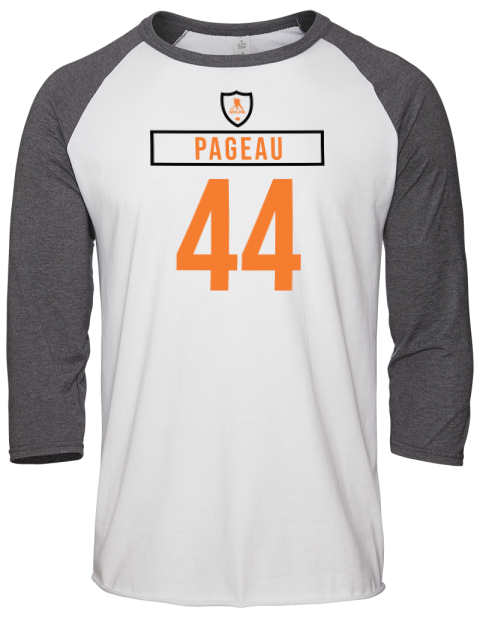 Home Jersey Jean Gabriel Pageau Unisex Premium Three-Quarter Raglan T-Shirt | Swagsta