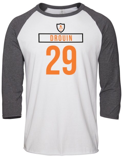 Home Jersey Jonathan Drouin Unisex Premium Three-Quarter Raglan T-Shirt | Swagsta