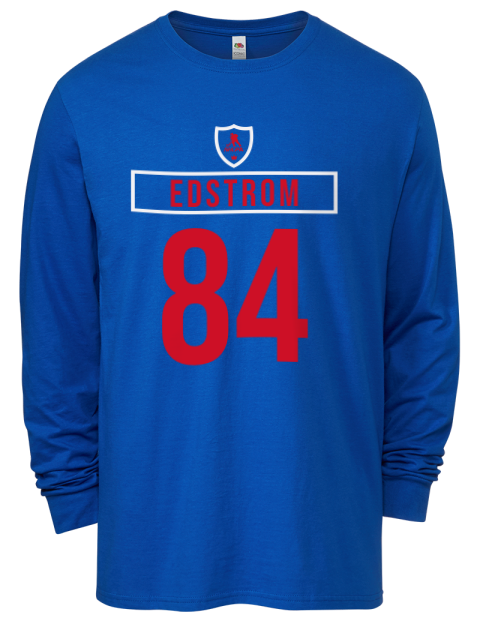 Away Jersey Adam Edstrom Men's Long-Sleeve T-Shirt | Swagsta