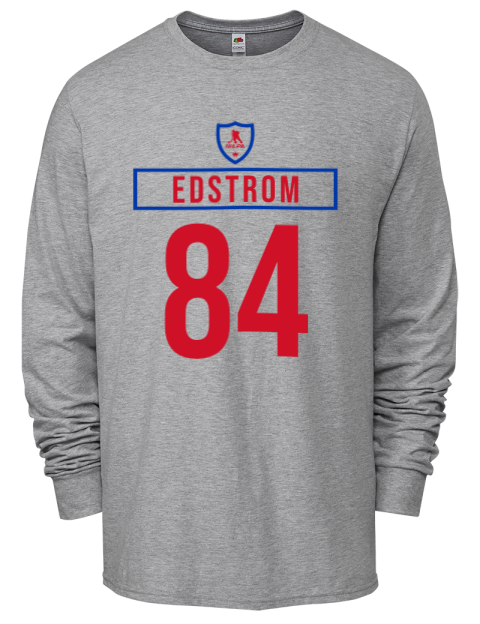 Home Jersey Adam Edstrom Men's Long-Sleeve T-Shirt | Swagsta