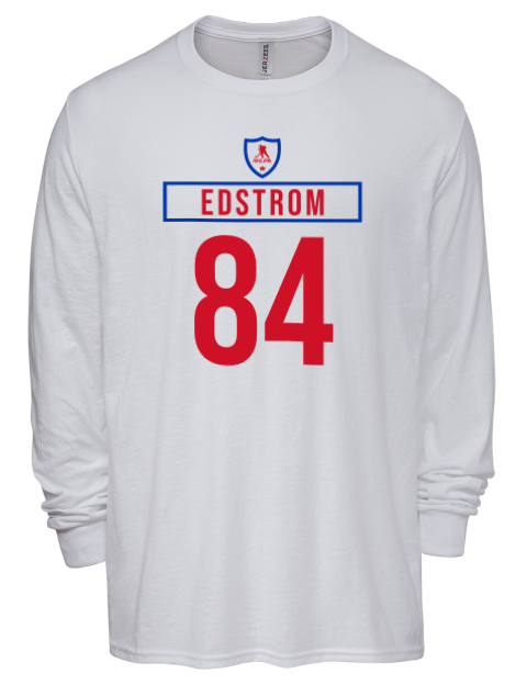 Home Jersey Adam Edstrom Men's Premium Blend Long Sleeve-T-Shirt | Swagsta