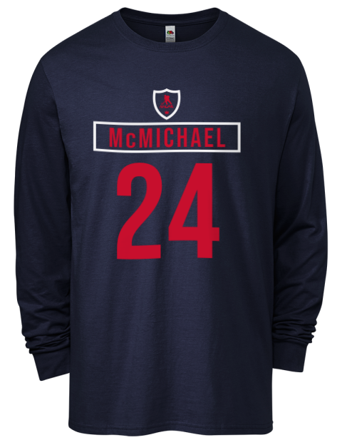 1A Away Jersey Connor McMichael Men's Long-Sleeve T-Shirt | Swagsta