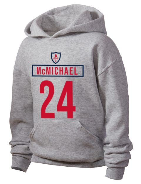 2A Home Jersey Connor McMichael Youth Hooded Sweatshirt | Swagsta