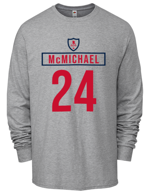 2A Home Jersey Connor McMichael Men's Long-Sleeve T-Shirt | Swagsta