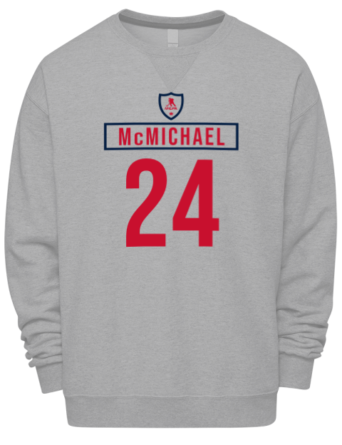 2A Home Jersey Connor McMichael Premium Unisex Crewneck Sweatshirt | Swagsta