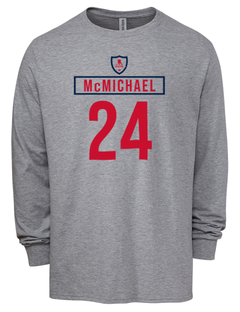 2A Home Jersey Connor McMichael Men's Premium Blend Long Sleeve-T-Shirt | Swagsta