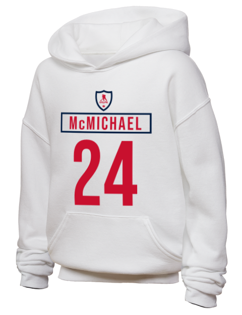 2A Home Jersey Connor McMichael Youth Hooded Sweatshirt | Swagsta