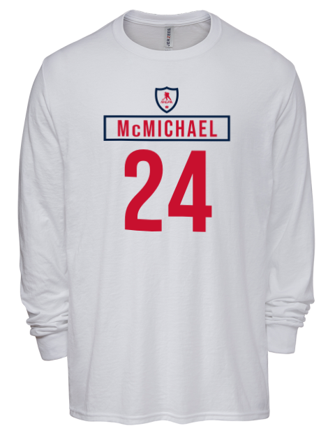 2A Home Jersey Connor McMichael Men's Premium Blend Long Sleeve-T-Shirt | Swagsta