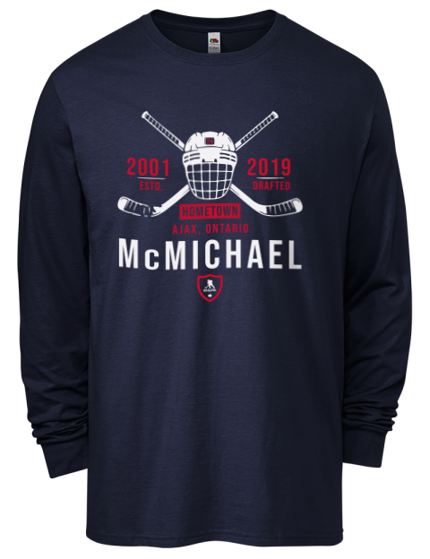 3A Heritage Connor McMichael Men's Long-Sleeve T-Shirt | Swagsta