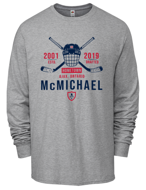 4A Classic Heritage Connor McMichael Men's Long-Sleeve T-Shirt | Swagsta