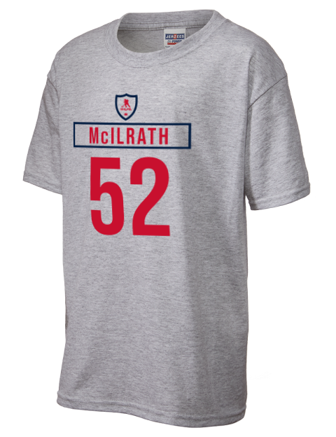 2A Home Jersey Dylan McIlrath Youth T-Shirt | Swagsta