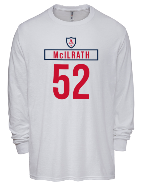 2A Home Jersey Dylan McIlrath Men's Premium Blend Long Sleeve-T-Shirt | Swagsta