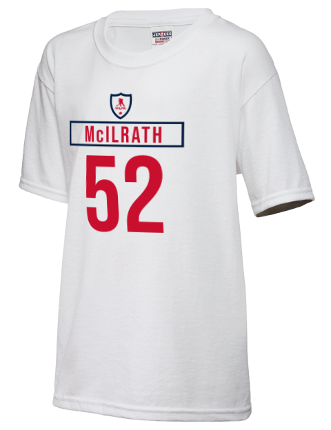2A Home Jersey Dylan McIlrath Youth T-Shirt | Swagsta