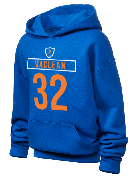 Away Jersey Kyle MacLean Youth Hooded Sweatshirt | Swagsta