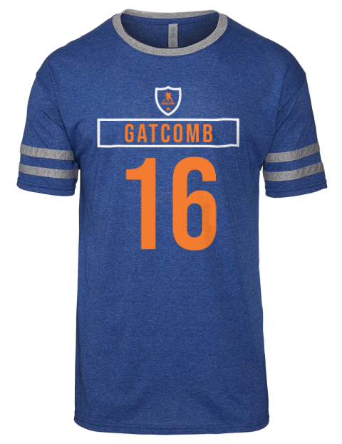 Away Jersey Marc Gatcomb Men's Tri-Blend T-Shirt | Swagsta