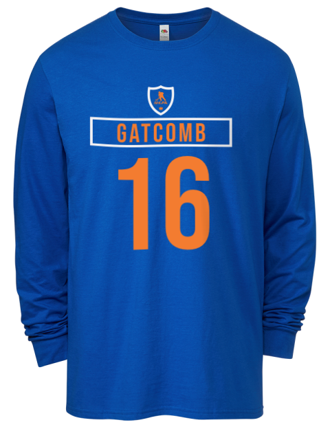 Away Jersey Marc Gatcomb Men's Long-Sleeve T-Shirt | Swagsta