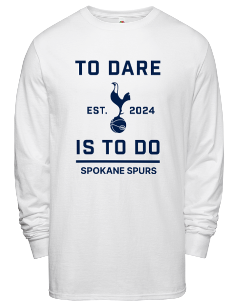 To Dare Spokane Spurs Men's Long-Sleeve T-Shirt | Swagsta