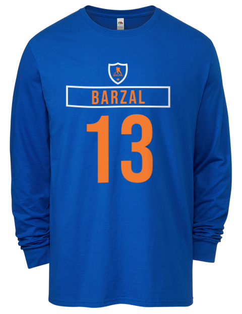 Away Jersey Mathew Barzal Men's Long-Sleeve T-Shirt | Swagsta