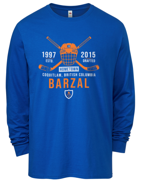 Heritage Mathew Barzal Men's Long-Sleeve T-Shirt | Swagsta