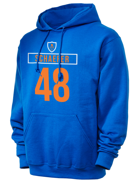Away Jersey Matthew Schaefer Unisex Hooded Sweatshirt | Swagsta