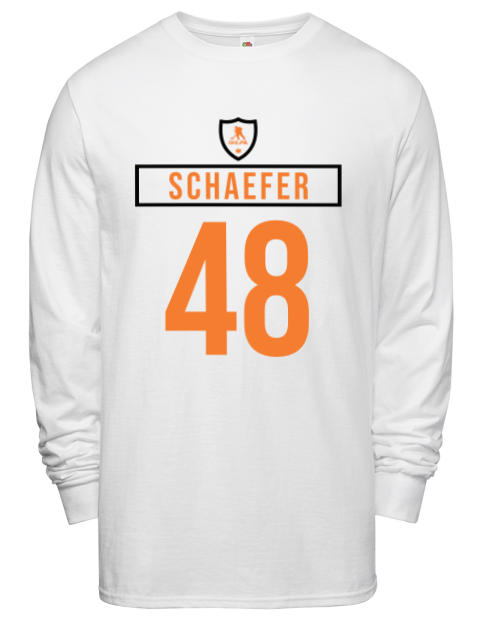 Home Jersey Matthew Schaefer Men's Long-Sleeve T-Shirt | Swagsta